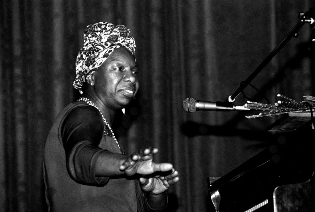 Nina Simone in concert