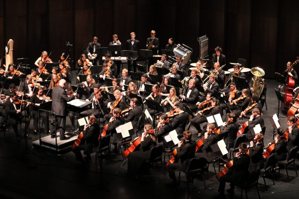 UNC Symphony Orchestra performs in Memorial Hall