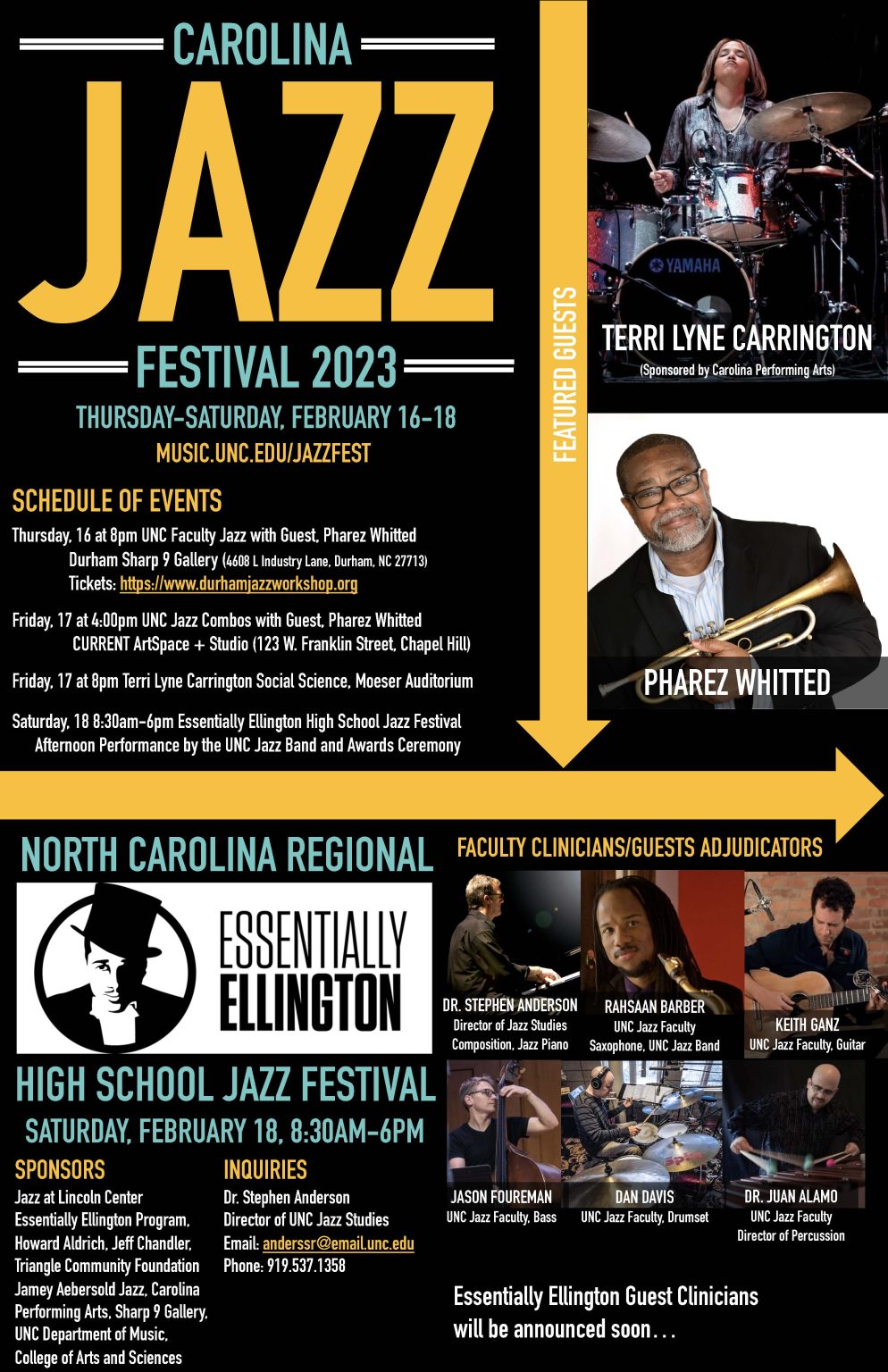 Carolina Jazz Festival Department of Music