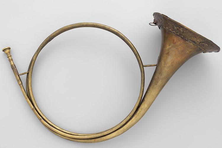 Old French horn