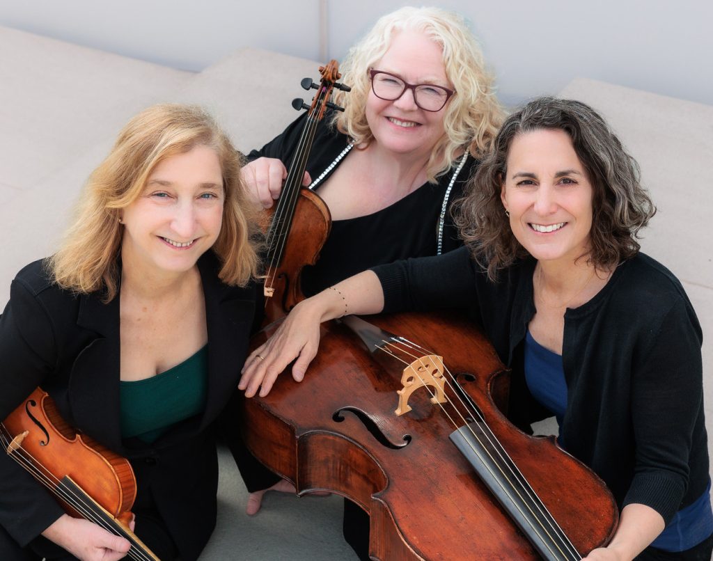 The Vivaldi Project members (L to R): Elizabeth Field, Allison Nyquist, and Stephanie Vial